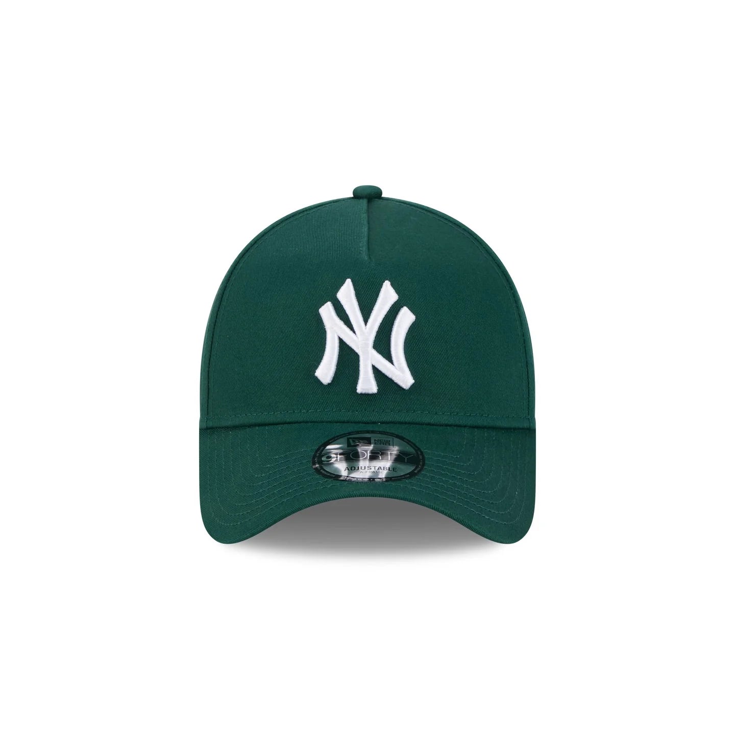 New York Yankees Hat - Spring Mix Dark Green 9Forty A-Frame MLB Snapback Cap - New Era
